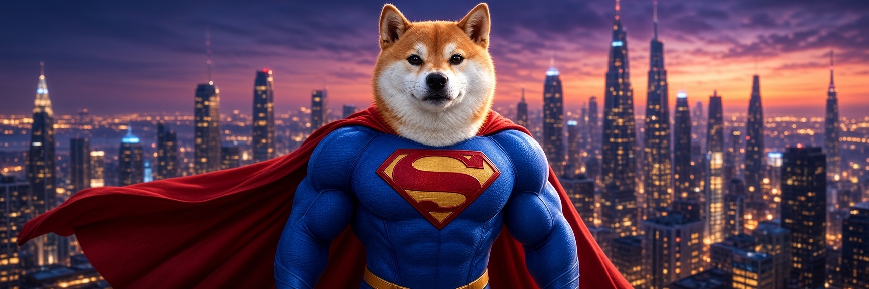 Super Inu cybernetic Shiba banner